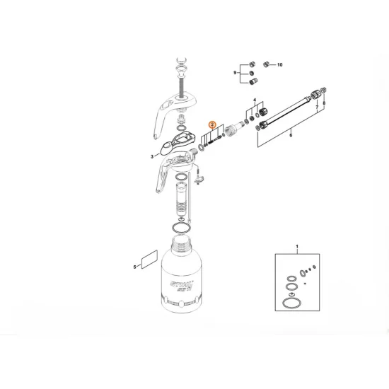 STIHL   Trzpień regulacyjny 4255 500 2901